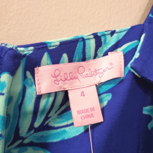 Lilly Pulitzer - Annalee Jungle Path Dress - Size 4  (NWT) - Picture 10 of 11